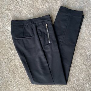 H&M Zippered Pockets Pants in Black